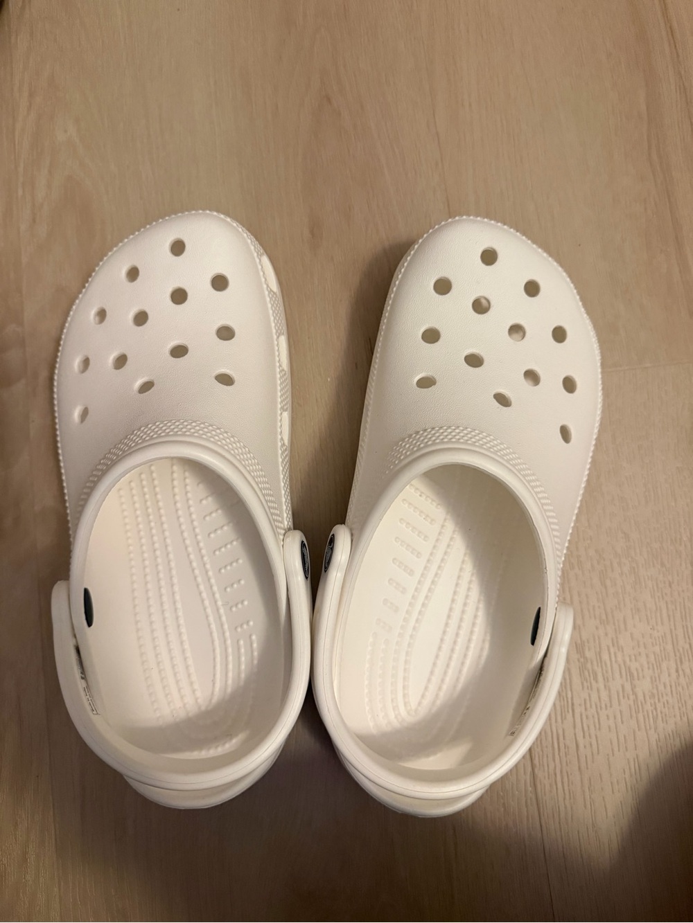 CROCS Classic White Slip-On Clogs